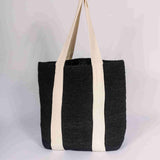 Sustainable black tote bag eco friendly corporate event gift for vip clients and executives 