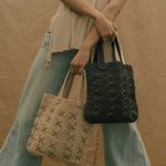 Luxury artisan crochet tote bags handcrafted Colombia premium brand activation gift UK