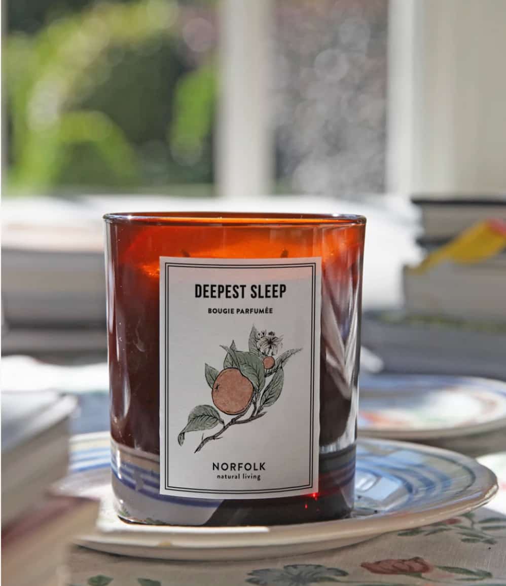 Deepest Sleep aromatherapy candle by Norfolk Natural Living