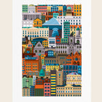 Dublin blockprint framed luxury corporate merchandise unique gift employee appreciation