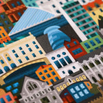 Dublin blockprint detail luxury corporate gift for employee appreciation