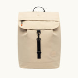 Eco-friendly vegan RPET backpack in stone colour for corporate gifting