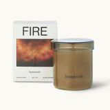 Fire scented candle vegan women owned business sustainable corporate gift for clients and employee appreciation