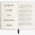 The Five Minute Journal Health & Fitness  wellness journal, personalised sustainable branded stationery