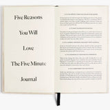 The Five Minute Journal Health & Fitness  wellness journal, personalised sustainable branded stationery