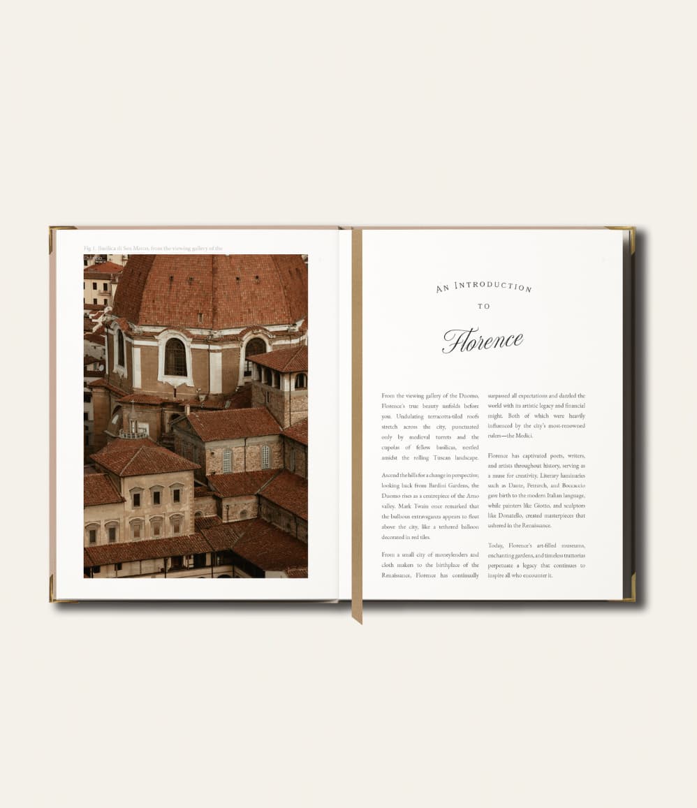 Florence Travel Guide, intro to Florence page