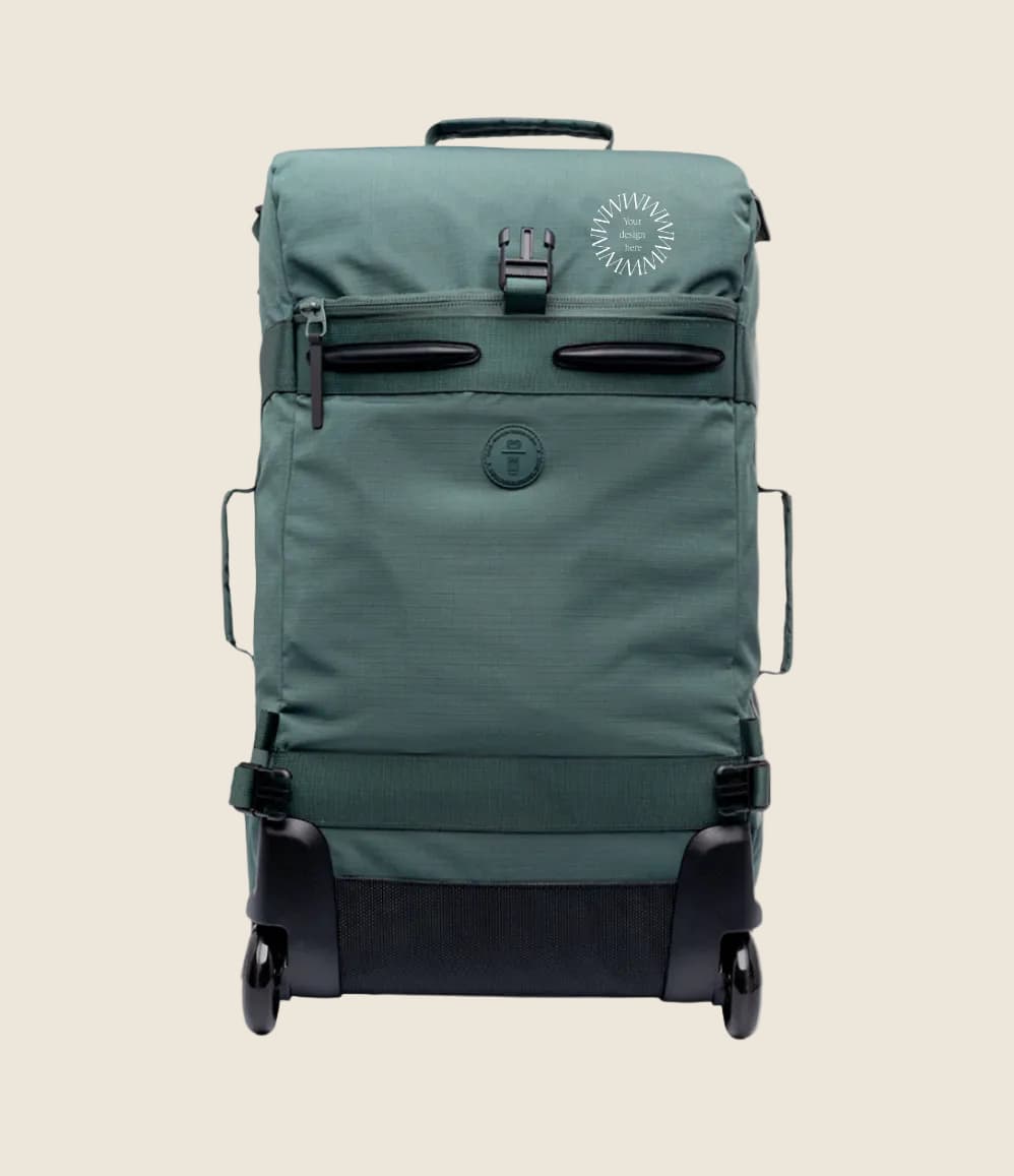 Foldable Travel Bag with Wheels 37L