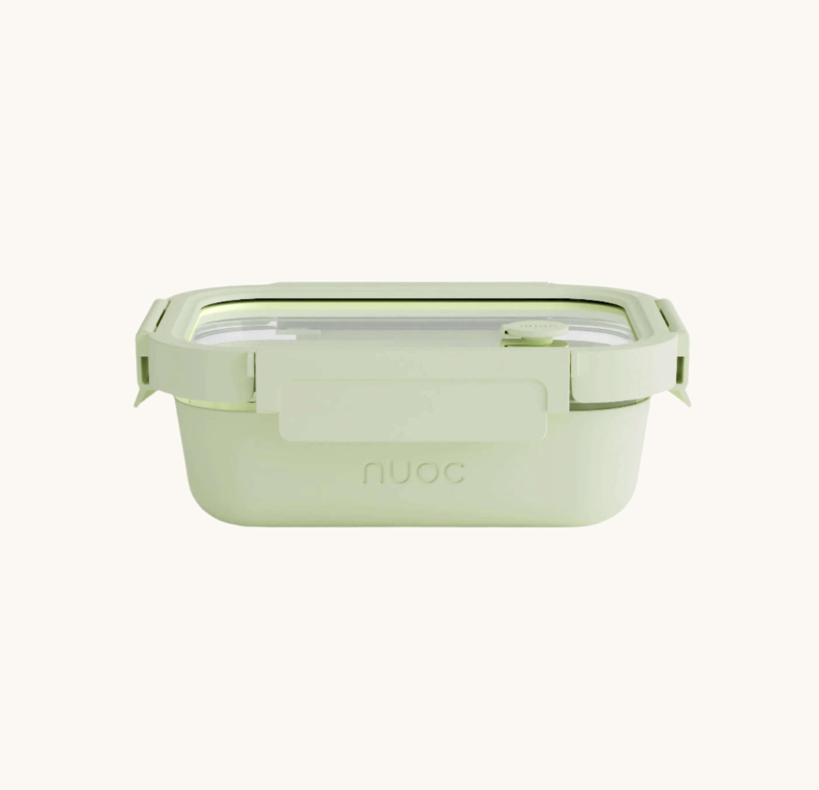 Green glass airtight lunch box for sustainable corporate gifts