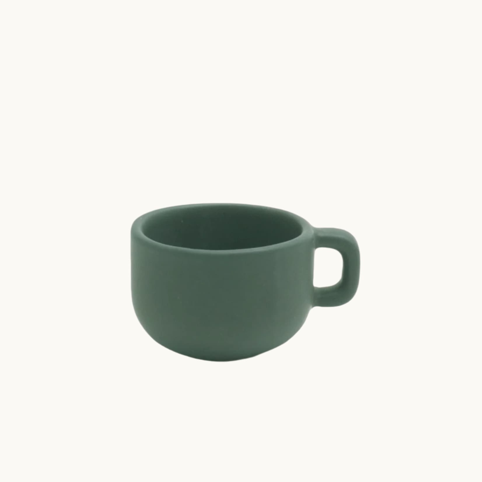Green ceramic coffee cup 180ml for executive corporate gifting, considered gift for client gifting and employee appreciation
