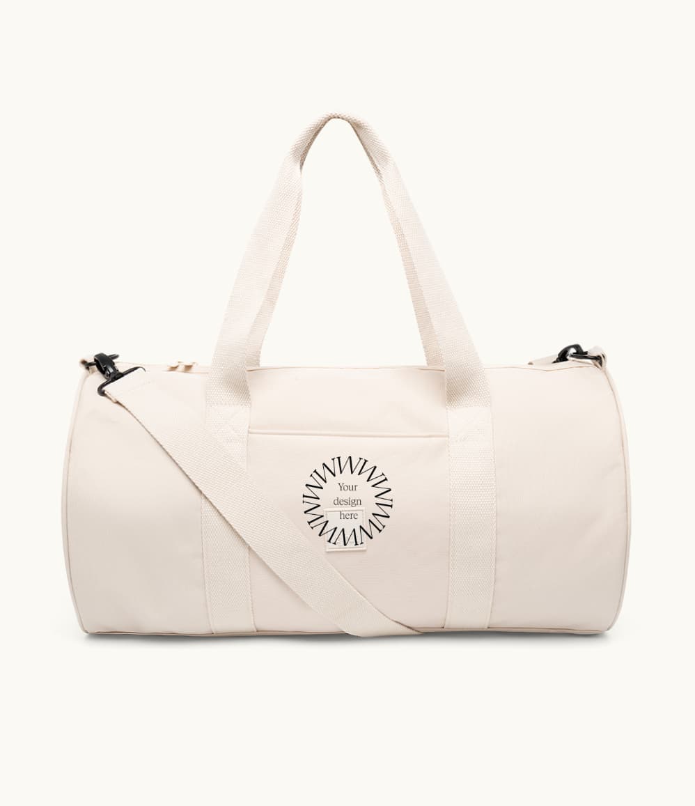Gym Duffle Bag 30L in oat