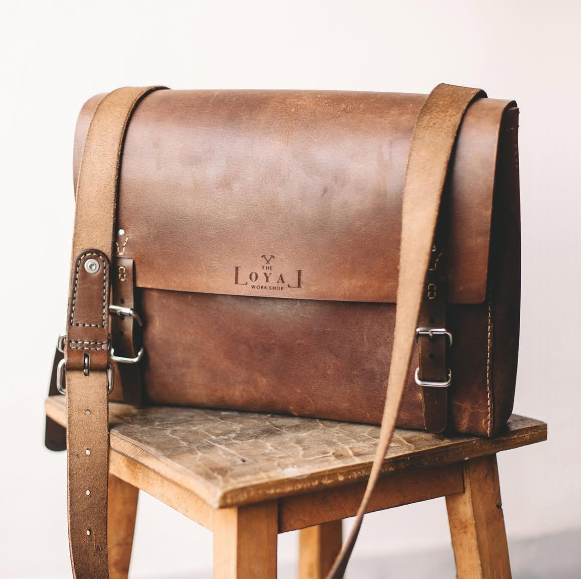 PETA-Approved vegan messenger bag suitable for branded corporate gifts