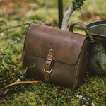 Premium vegan satchel suitable for branded corporate gifts