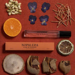 Flor de Madera travel fragrance and hand cream from the Hand Cream + Travel Fragrance Set