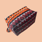 Handcrafted washbag by refugee women artisans uk ethical corporate gift