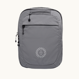 Customise this navy blue recycled backpack for corporate gifts and premium event swag