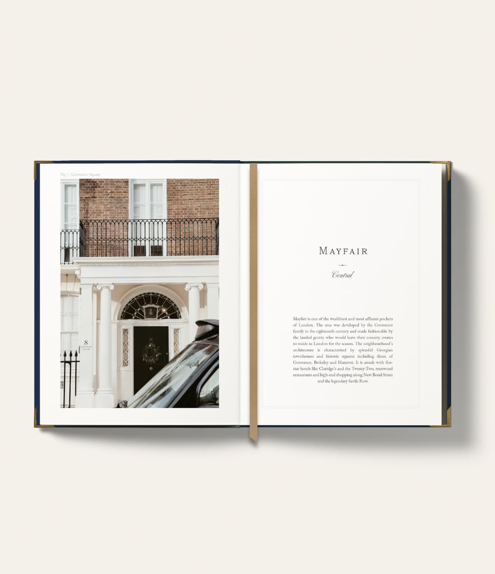 London Travel Guide, Mayfair page