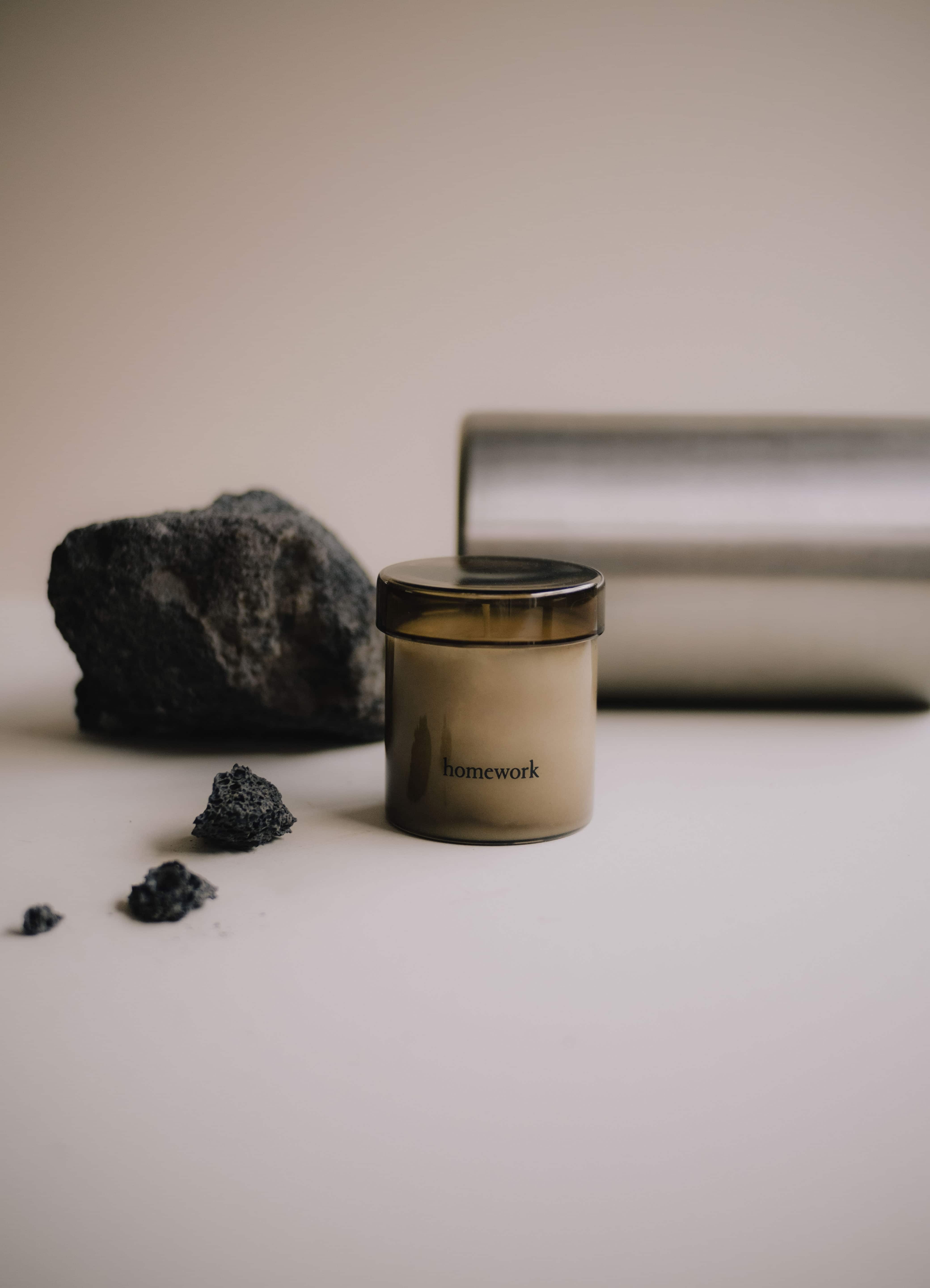 Metal scented vegan candle premium sustainable corporate gift employee appreciation VIP client events
