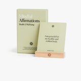 Mindful Affirmations box and affirmation card set