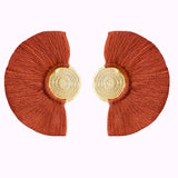 orange tassel earrings premium corporate gift for women executive events and luxury gifting