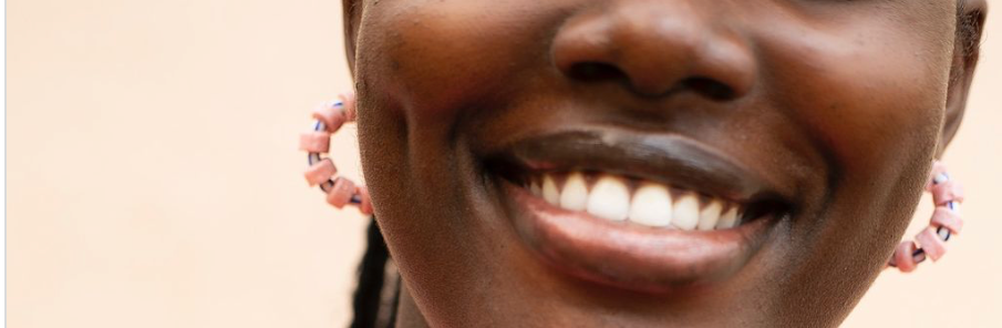 Pink artisan earrings handmade in Ghana, gifts from women-owned brands