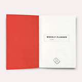Pocket Undated Weekly Planner, A6, first page