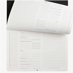 Productivity Desk Pad, sustainable office stationery and personalised wellness gift for teams and clients
