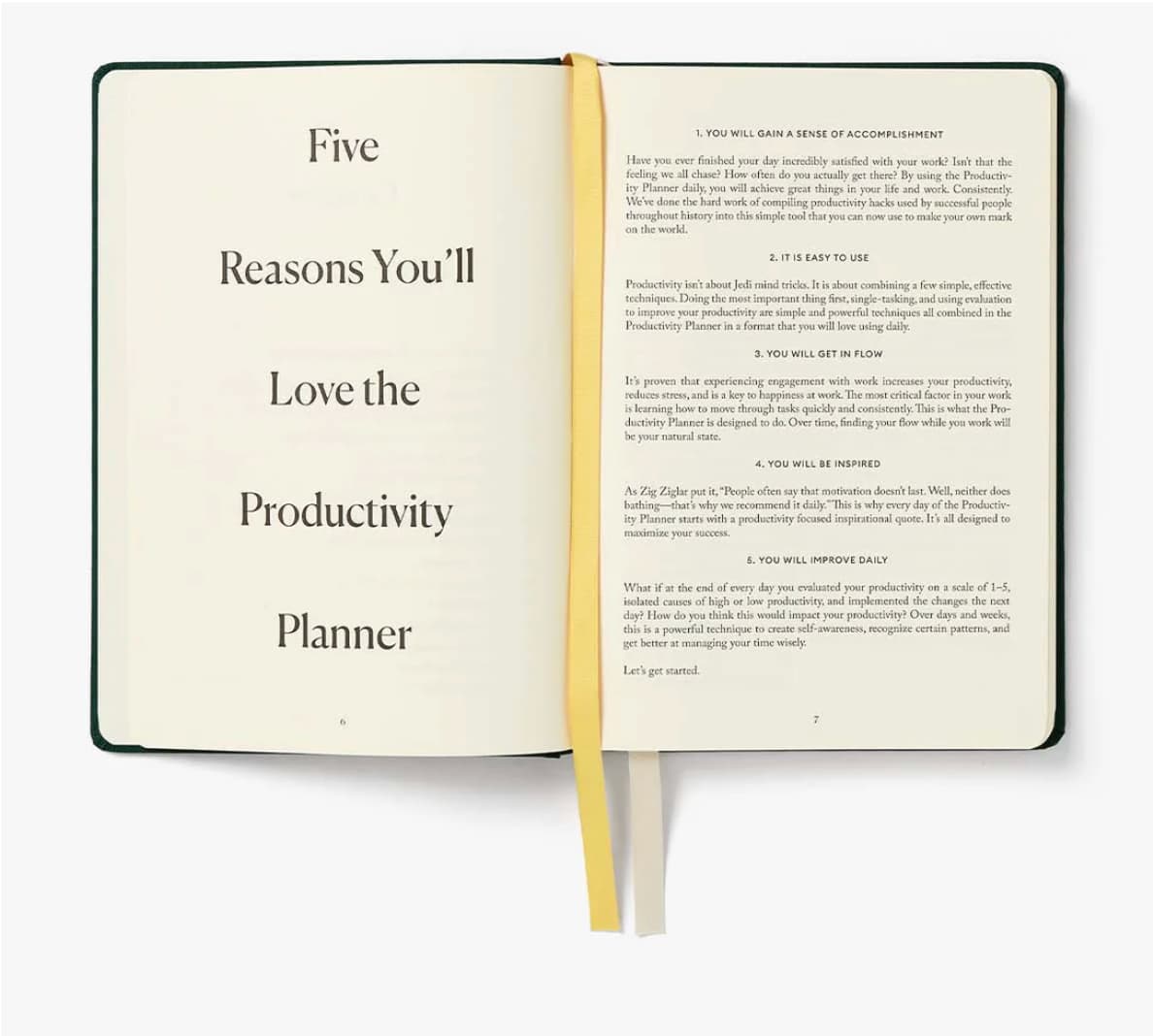 productivity planner with linen cover for corporate gifting, premium branded stationery for conferences, onboarding and client meetings