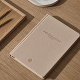 Productivity Planner, front cover in beige