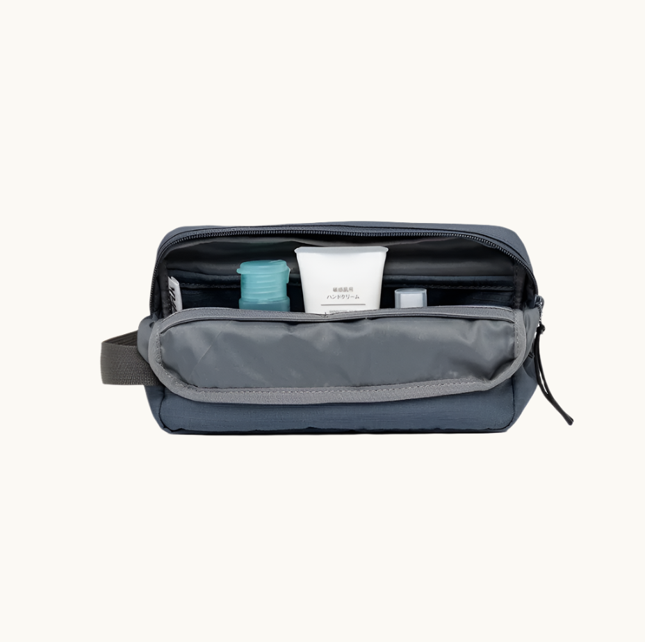 Waterproof toiletry bag for premium branded merch 