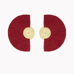 Red tassel earrings premium corporate gift for women client gifting and luxury events