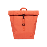 Vegan roll top backpack 9L orange eco friendly employee gifting