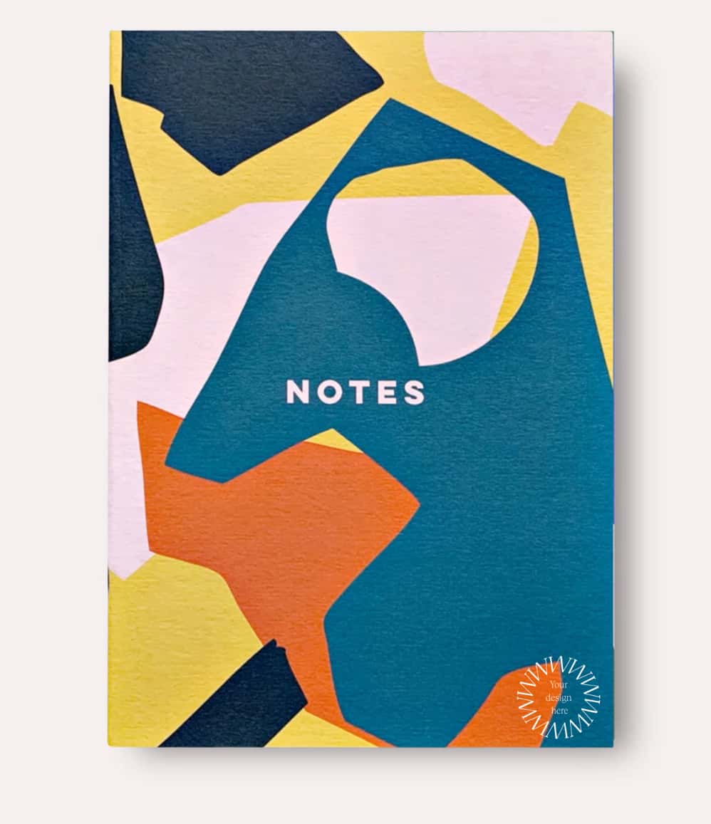 Slimline A5 Notebook, front