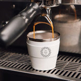 Oat thermal travel coffee cup, eco swag for conferences and corporate events