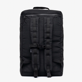 ravel Backpack 30L Black back view made from recycled PET, water resistant sustainable premium personalised merchandise