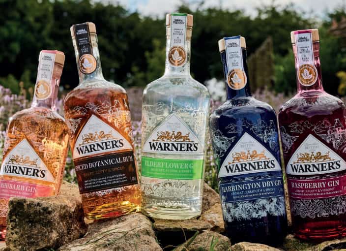 Warner's Gin, all flavours