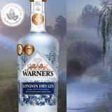 Warner's London Dry Gin, 70cl