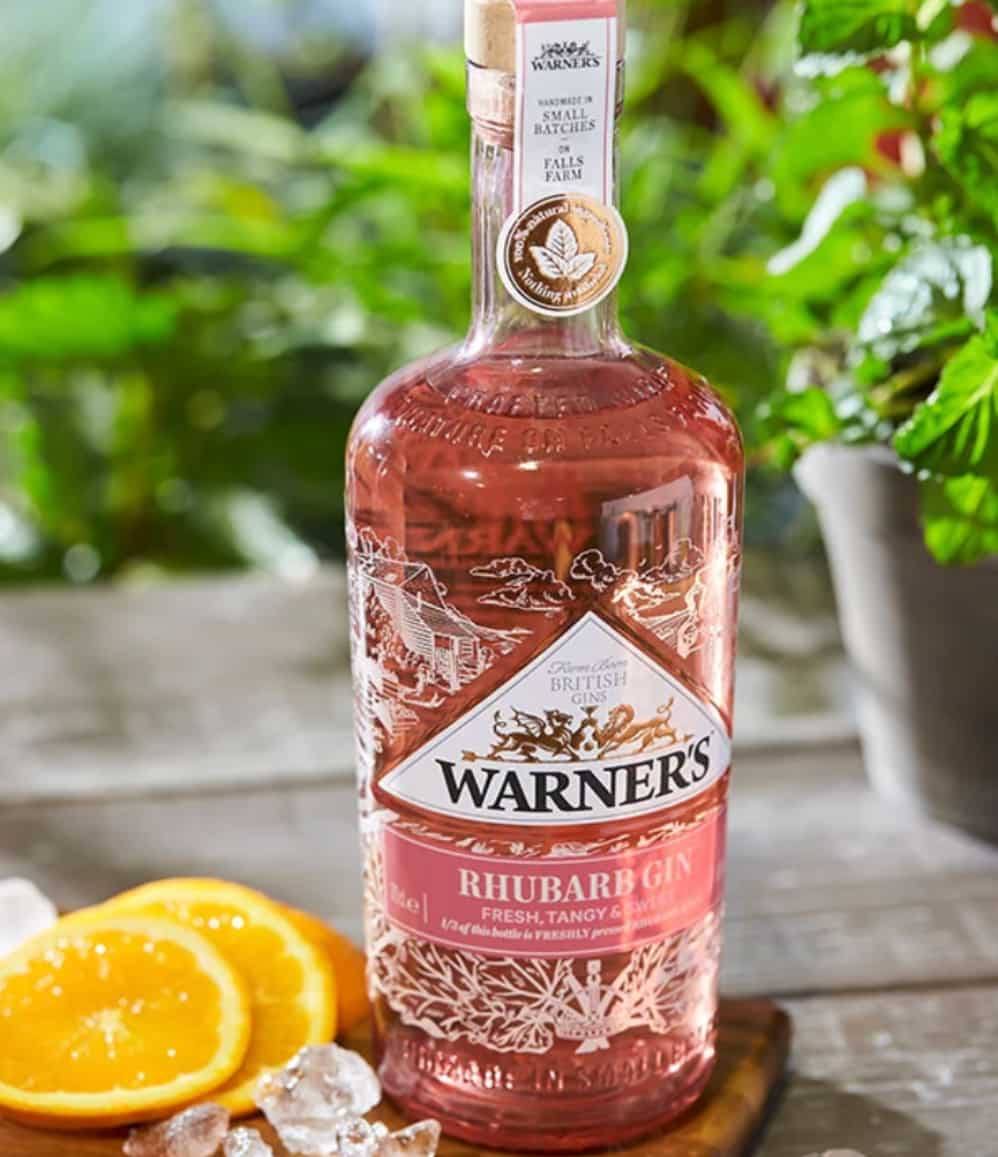 Warner's Rhubarb Gin, 70cl