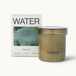 water element candle for corporate gifting, premium candle for brand activations, client events and wellbeing gifts for clients and employees