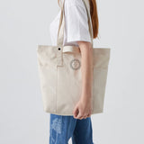 Water-Resistant Tote Bag in cream
