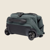 Wheeled Duffel 37L in laurel, folded