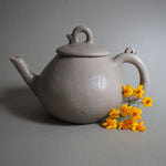 white clay teapot, premium corporate gift for client gifting