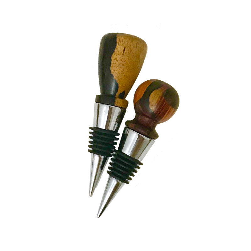 wooden wine bottle stopper