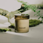 Wood scented candle, 180g, Traditional Chinese Medicine inspired, client gift
